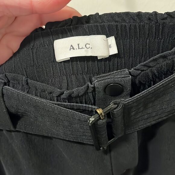 A.L.C. Belted Silk Skirt - Picture 3 of 7